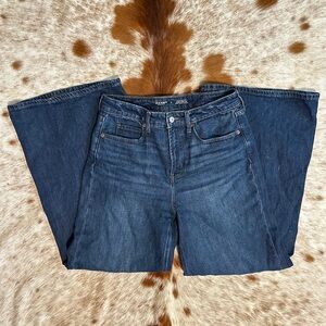 Old Navy Dark Blue Flare & Wide Leg Jeans